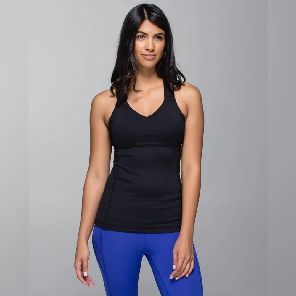 Lululemon push your limits tank size 8